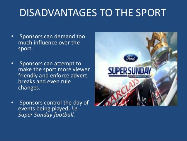 Disadvantages of sports event benefits of international sports competition